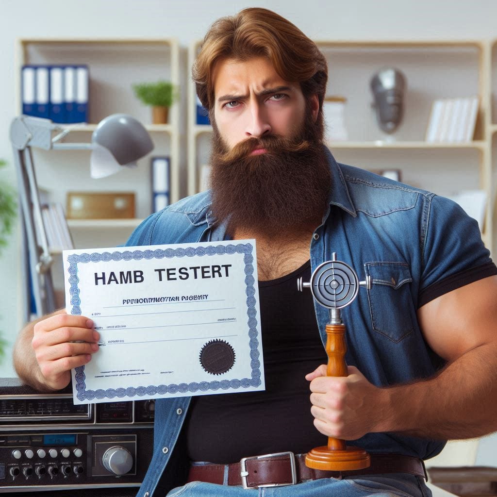 I Passed My HAM Technician License Test!