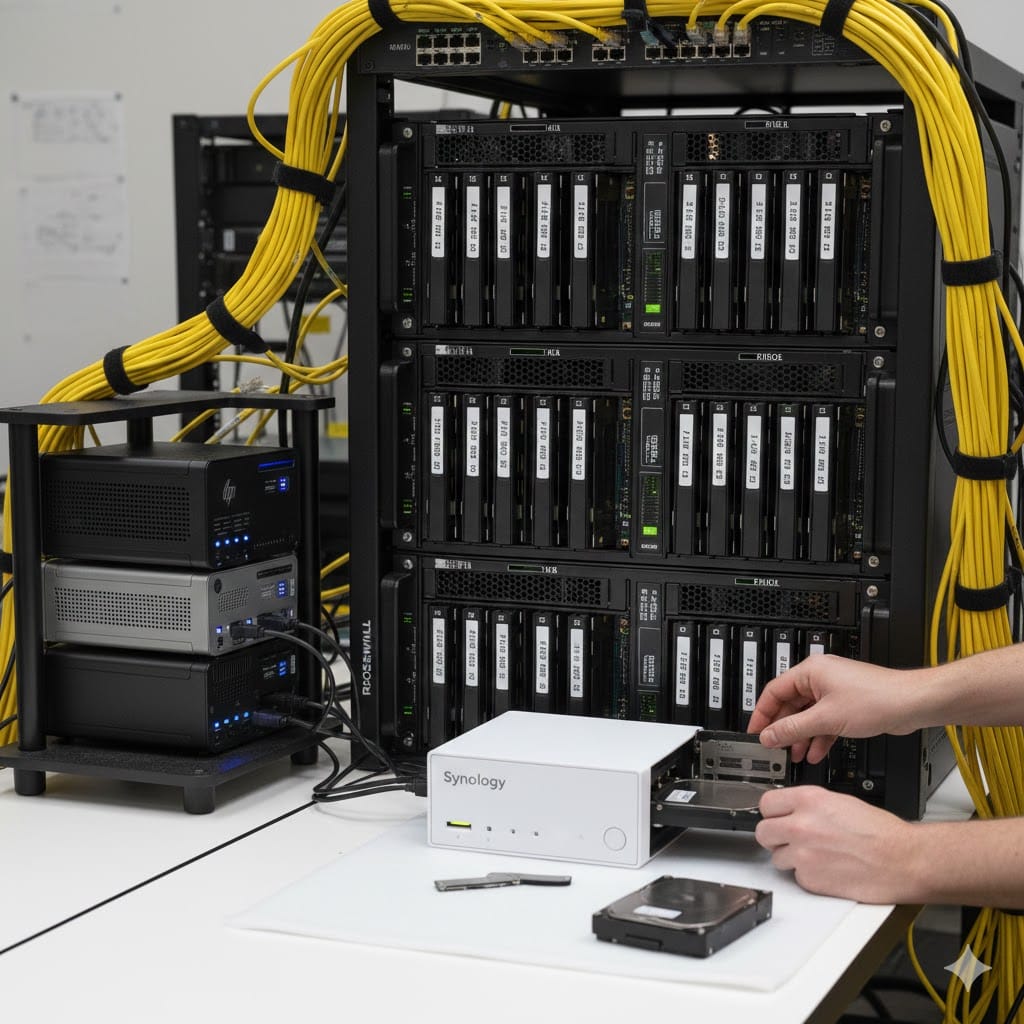 Migrating from Synology and MergerFS/SnapRAID to TrueNAS