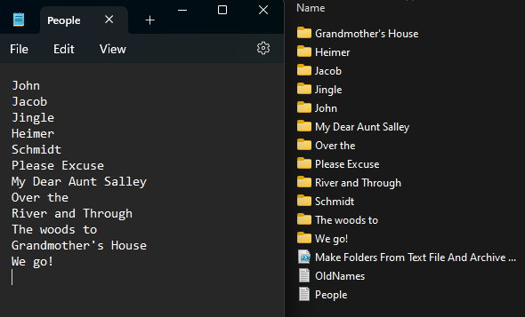 How To: Make Multiple Folders From Text File